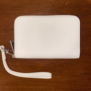 NWOT Tiffany & Co. White Smartphone Wristlet